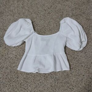 Altar'd State Top, Medium, White